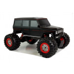 Terénne vozidlo 4x4 1:12 RC - čierne